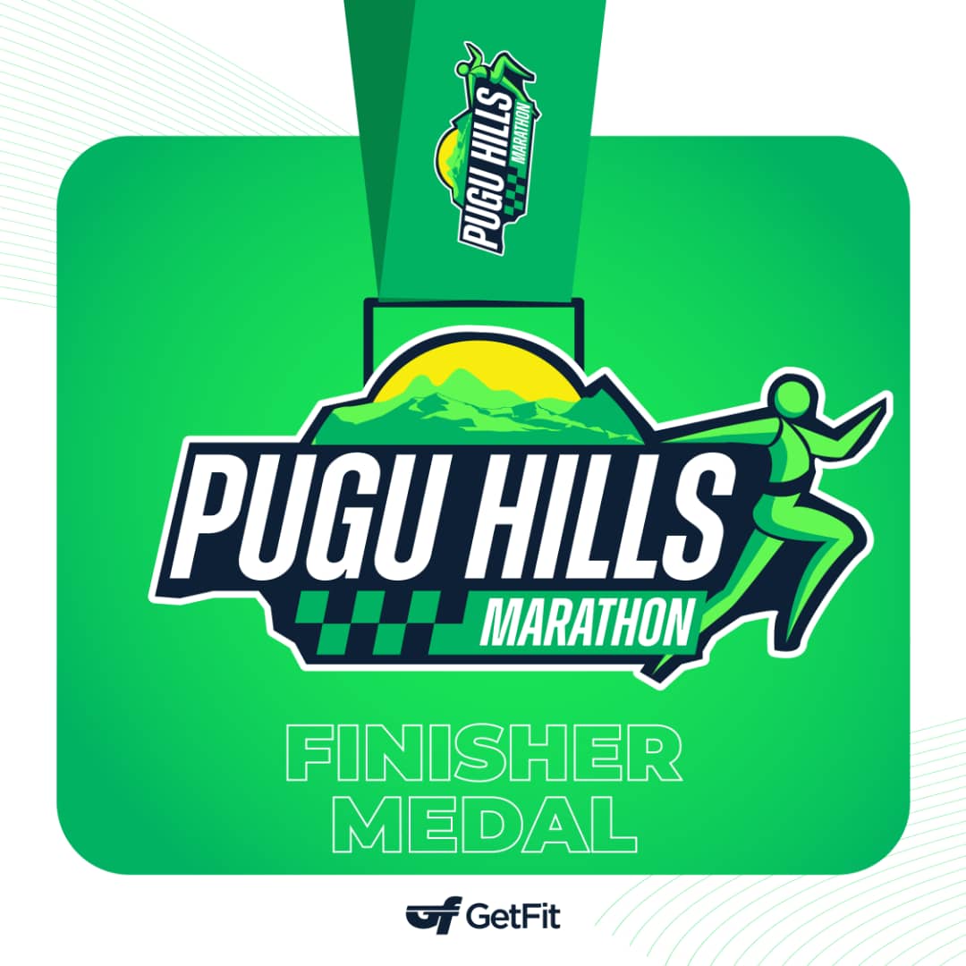 Pugu Hills Marathon Medal Poster